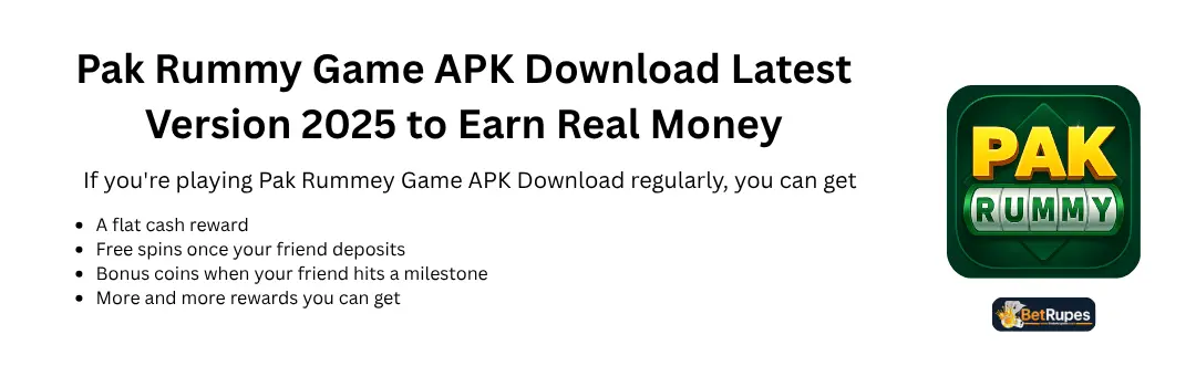 Pak Rummy Game